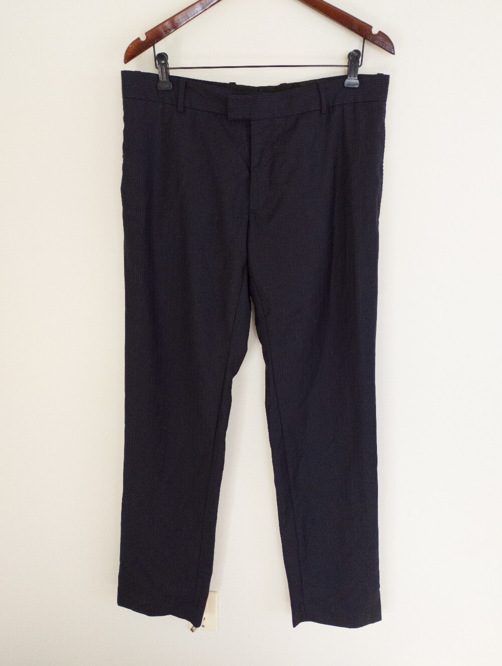 Alexander McQueen Vintage 2006 Italian Wool Pinstripe Trousers Pants 50 L
